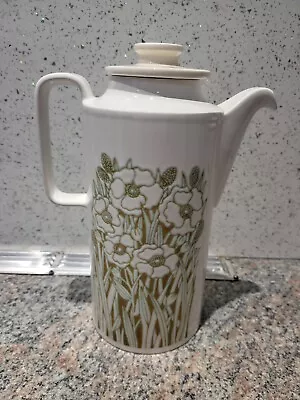 Buy Vintage 70’s Hornsea Pottery Fleur Coffee Pot. • 7.30£