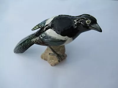 Buy LARGE RARE COLLECTABLE BESWICK MAGPIE BIRD 2305 Perfect Condition • 72£