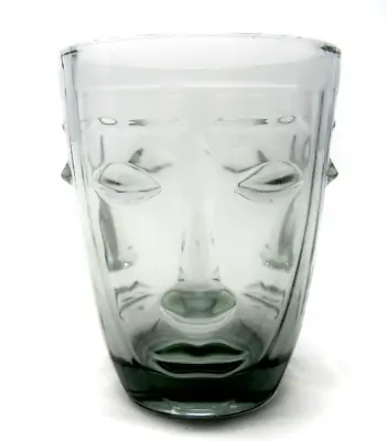 Buy Italian Art Glass Multi Faces Picasso Themed Multi Purpose Vase Holder Beaker • 9.99£