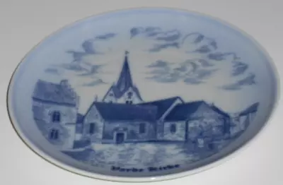 Buy B&G Copenhagen China Ceramic Porcelain Plate Made In Denmark VARDE KIRKE • 7.99£