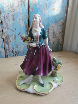 Buy Coalport The Arcadian Collection  The Flower Girl  Ltd Ed 105 Of 1000 Rare  • 65£