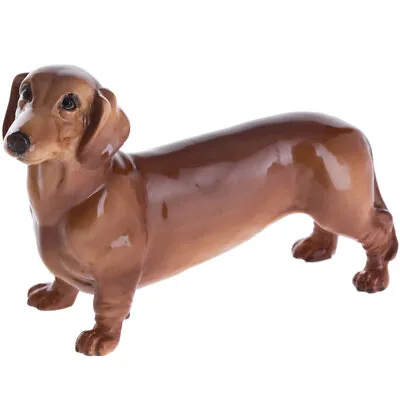 Buy John Beswick Dachshund Figure Hand-Painted Ceramic 12cm Length Collectable • 28.10£