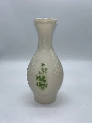 Buy Vintage Donegal China Irish Parian Shamrock Vase #4017 Made Ireland • 18.91£