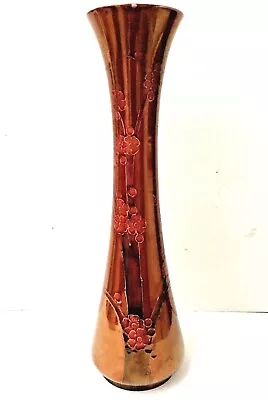 Buy Exceptional, Made For Liberty's Moorcroft Ruby Lustre 40cm Tall Vase Poor Photo! • 595£