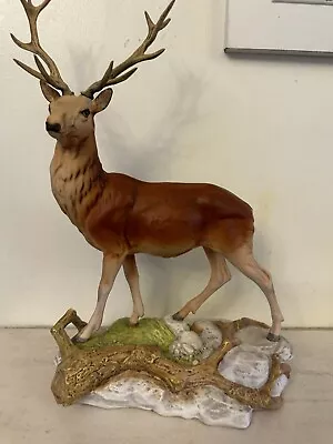 Buy Royal Doulton Animals Large Elegant Red Stag Deer 36cm Rare Vintage • 175£