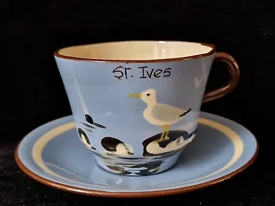 Buy Vintage Babbacombe Torquay Pottery Tea Cup & Saucer  Seagull  • 20£