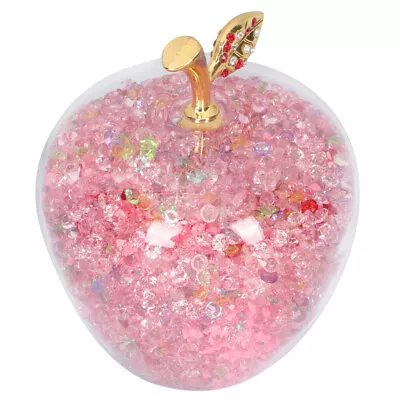 Buy Glass Red Luminous Apples With Rhinestones - Home Decor & • 16.29£