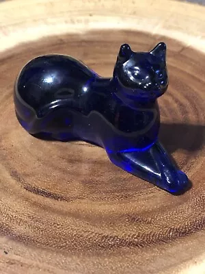 Buy **blue Franklin Mint Cat**beautiful**no Chips Or Cracks** • 26.56£