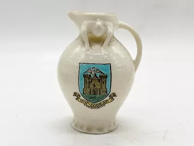 Buy Vintage Crested Ware Souvenir Of Enniscorthy Model Ancient Ewer Jug Vase W Goss • 23.99£