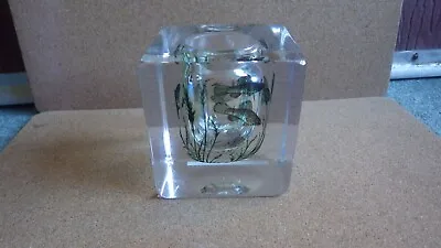 Buy Vintage Orrefors Fish Graal Art Glass Vase Edward Hald Unusual Form Nr 2426c • 713.89£