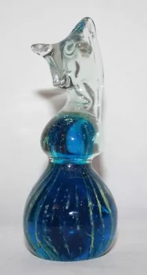 Buy Mdina Maltese Art Glass - 5 1/2  Seahorse Paperweight - Vgc • 11.99£