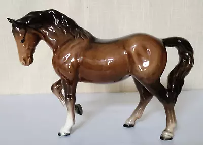 Buy Beswick Vintage Bay Gloss Stocky Jogging Mare Horse Figurine  Model No.855 • 34.99£
