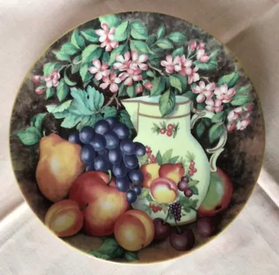 Buy Royal Worcester  Fruit Design Plate 6” Diameter Hand Painted C51 Mark • 25£