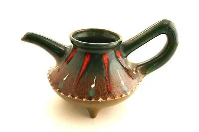 Buy Vintage Mid Century Italian Pottery Small Tea Pot Shape Vase  • 21.34£