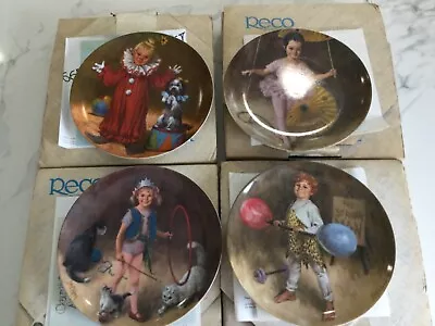 Buy McClelland Childrens Circus Collection - Set Of Four Plates - Reco International • 10£