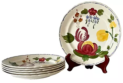 Buy Solian Ware Simpsons LTD England Pattern 1212 Set Of 6 Dinner Plates 1950s • 65.36£