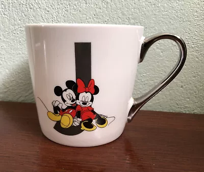 Buy Disney Tesco Initial 'J' Mickey And Minnie Mouse Mug • 3.99£