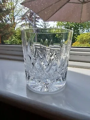 Buy Stuart Crystal Glencoe Whiskey Glass -3 1/2  14oz - Signed Double Old Fashioned • 30£