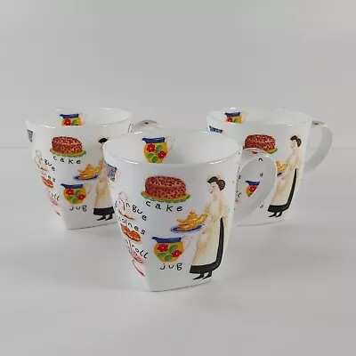 Buy Rigton Afternoon Tea Fine Bone China Set Of 3 Mugs • 14.99£