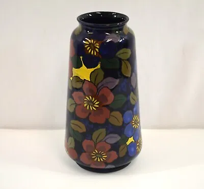 Buy Royal Stanley Ware Jacobean Clematis Flower Vase 1930s Handpainted 362M C&Co. • 49.19£