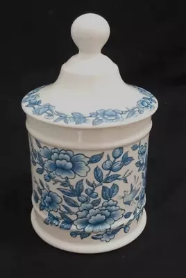 Buy Vintage James Kent Old Foley Staffordshire Blue & White Imari Pattern Lidded Jar • 12.99£
