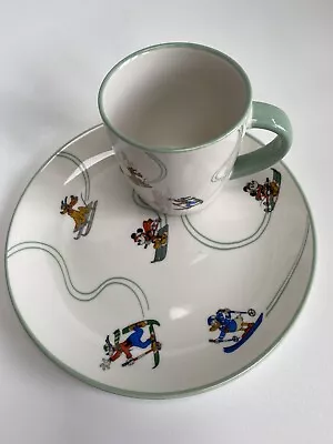 Buy DISNEY Mickey And Friends DINNERWARE SIDE PLATE AND TEA CUP /MUG SET. BNWT • 16£