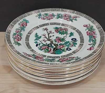 Buy Sampson Bridgwood Ironstone Indian Tree Side Plates X6, 17cm • 12£