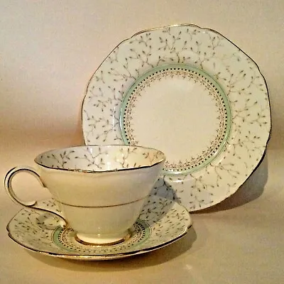 Buy Vintage PARAGON Porcelain BRAKENMORE Cup Plate Trio BY APPOINTMENT 20s 30s Retro • 10.50£