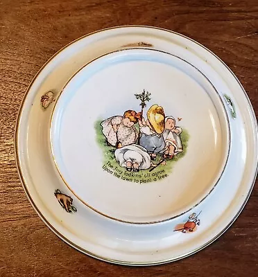 Buy Rare 1905 Children's Porcelain Plate Royal Baby Plate Germany France UK Canada • 26.84£