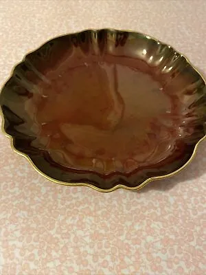 Buy Art Deco Carlton Ware Rouge Royale Bowl Red Gold  • 2£