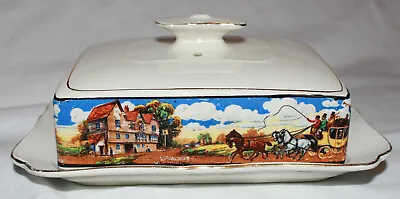 Buy Crown Ducal Ware Butter Dish, In Good Condition • 8£