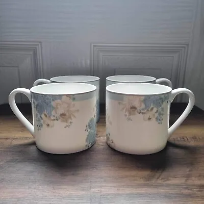 Buy Laura Ashley Floral Rose Cup/mug X4 Brand New • 14.99£