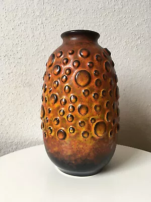 Buy Jasba N Ceramic Vase Noppen 70s 60s WGP Fat Lava Es Mid Century Pop Pottery • 85.49£