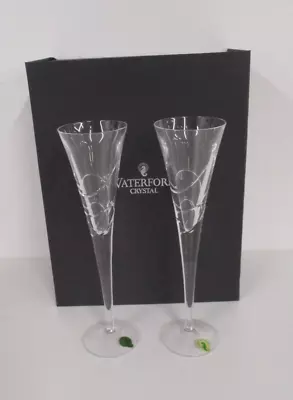 Buy Waterford Crystal Ballet Ribbon, 2 X Champagne Flutes. Brand New. RRP £150+  #W4 • 34.01£