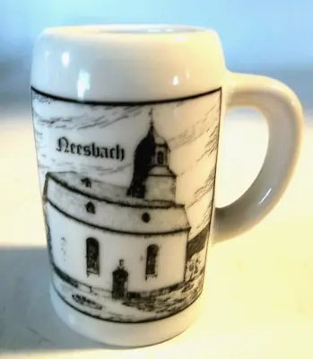Buy Miniature Small Tiny Altenkunstadt Germany Shot Glass Beer Mug Ceramic Crazing • 4.24£