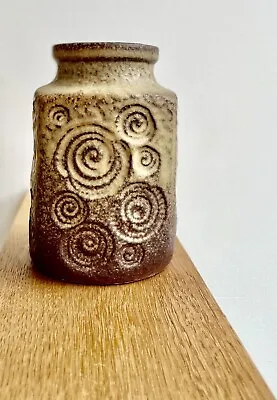 Buy Scheurich 282 16 Jura – Ammonite Relief – 60s 1970s Mid-Century Ceramic Vase • 31.99£