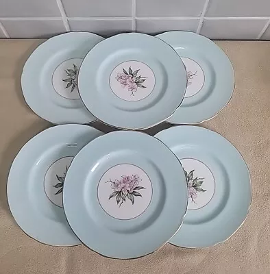 Buy Vintage Paragon China Double Warrant 155mm Floral Side Plates A1428 X 6 • 35£