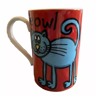 Buy Dunoon Moggies Mug By Jane Brookshaw Red Yeow! Kitty Made In Scotland • 7£