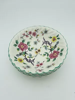 Buy Vintage Retro Bowls Set Of 4 James Kent Old Foley Chinese Rose Bone China Floral • 24.50£