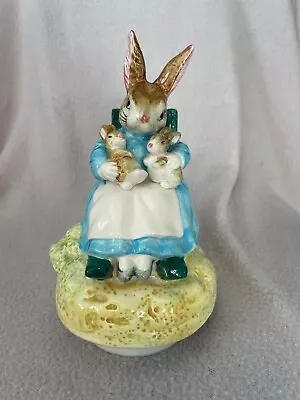 Buy Royal Osborne Beatrix Potter Mrs. Rabbit Musical Box Working • 20£
