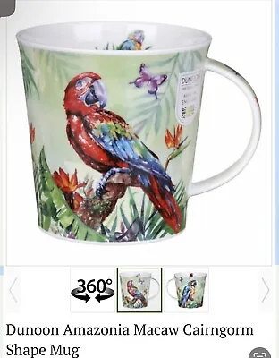 Buy Dunoon Amazonia Macaw Cairngorms Mug • 13.99£