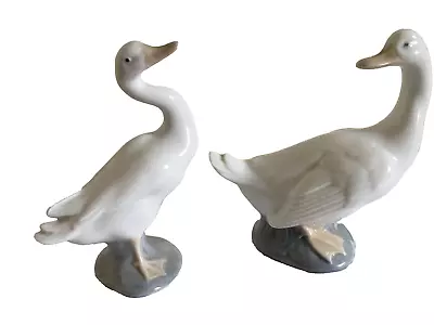 Buy Vintage Pair Of  Lladro Daisa Duck Figurines - Decorative Spanish Figurine • 14£