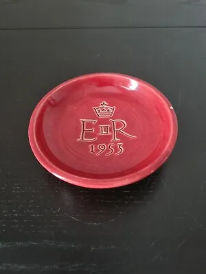 Buy Briglin Pottery Queen Elizabeth II Coronation Dish 1953 • 9.99£