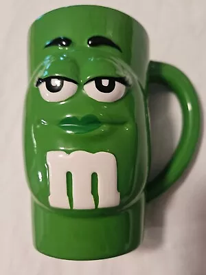 Buy NWT Green Lady M&M Coffee Mug 3D Ceramic Galerie Large 16 Oz • 14.65£