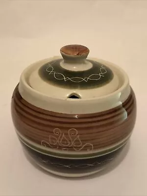 Buy Jam Pot & Lid - Dragon Of Wales Pottery - Welsh Pottery • 3.50£