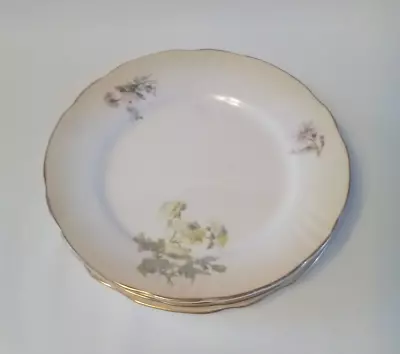 Buy 4 Antique Doulton Burslem Tea/Side Plates Floral Pattern A8356 • 20£