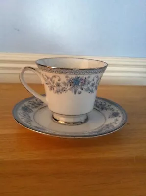 Buy Noritake Blue Hill Cup And Saucer 2482 • 4.50£