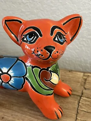 Buy Talavera Mexican Pottery Chihuahua Dog Sculpture Animal Folk Art Figurine Clay • 28.34£