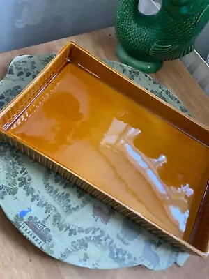 Buy Withernsea Eastgate Pottery Mid Century Ceramic Tray 29 X 17cm  • 2.99£