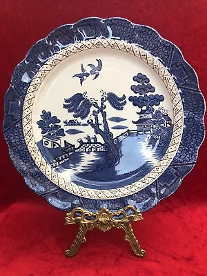 Buy Vintage BOOTHS ''Real Old Willow'' 10.5'' Dinner Plate #A8025 C.1970's VGC • 8.99£